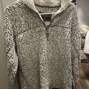 COPY - grey true grit pullover